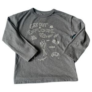 Garanimals Get Out & Explore Graphic Long Sleeve T-Shirt Toddler Size 4T